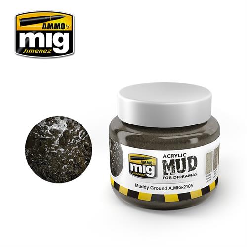 A.MIG 2105 Muddy Ground Acrylic Mud 